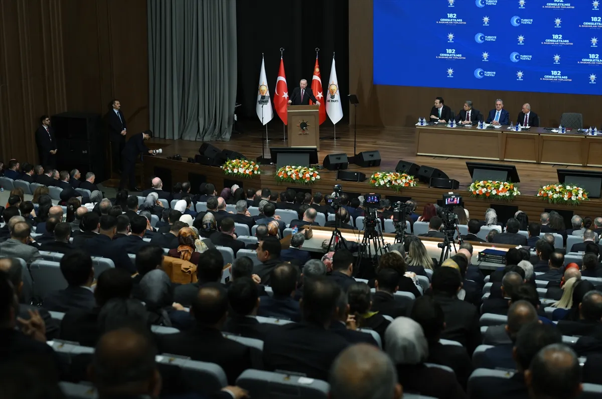 Cumhurbaşkanı Erdoğan, AK Parti Genişletilmiş İl Başkanları Toplantısı’nda konuştu: (2) Cumhurbaşkanı Erdoğan, AK Parti Genişletilmiş İl Başkanları Toplantısı’nda konuştu: (2)