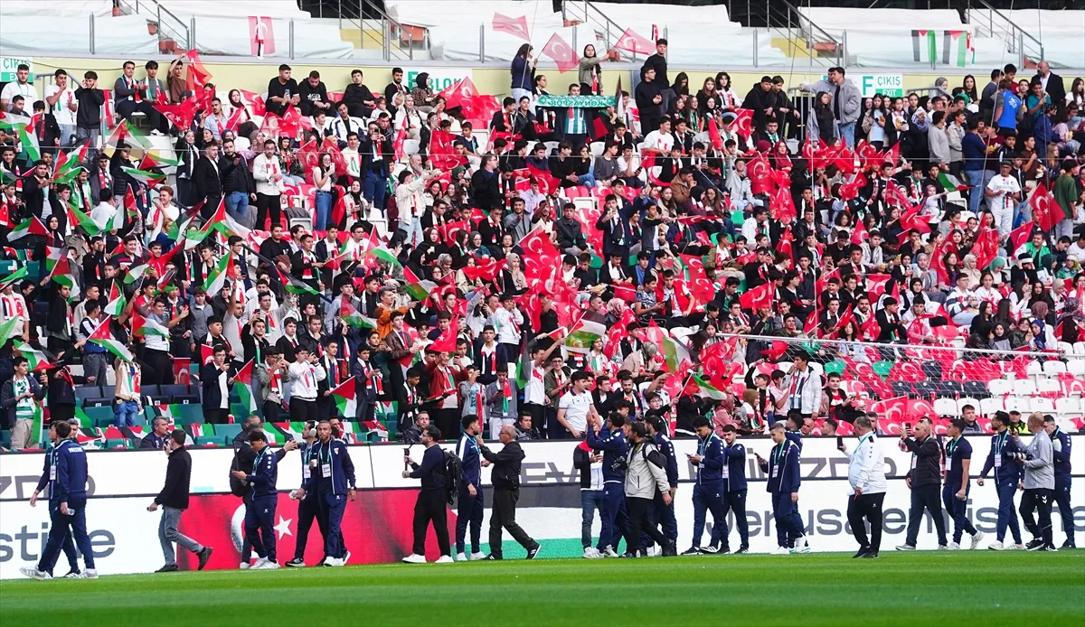 Filistin Milli Takımı-Konyaspor dostluk maçı Filistin Milli Takımı-Konyaspor dostluk maçı