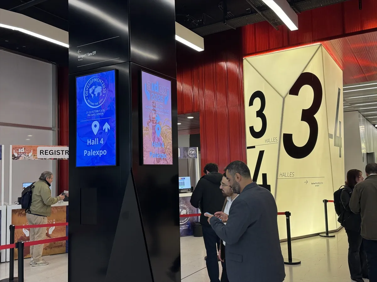 AidEx 2026 Fuarı Cenevre’de Kapılarını Açtı AidEx 2026 Fuarı Cenevre’de Kapılarını Açtı