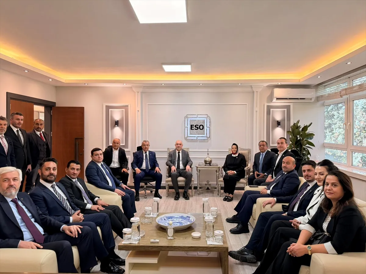 AK Parti Eskişehir Milletvekili Gürcan ESO Başkanı Kesikbaş’ı ziyaret etti