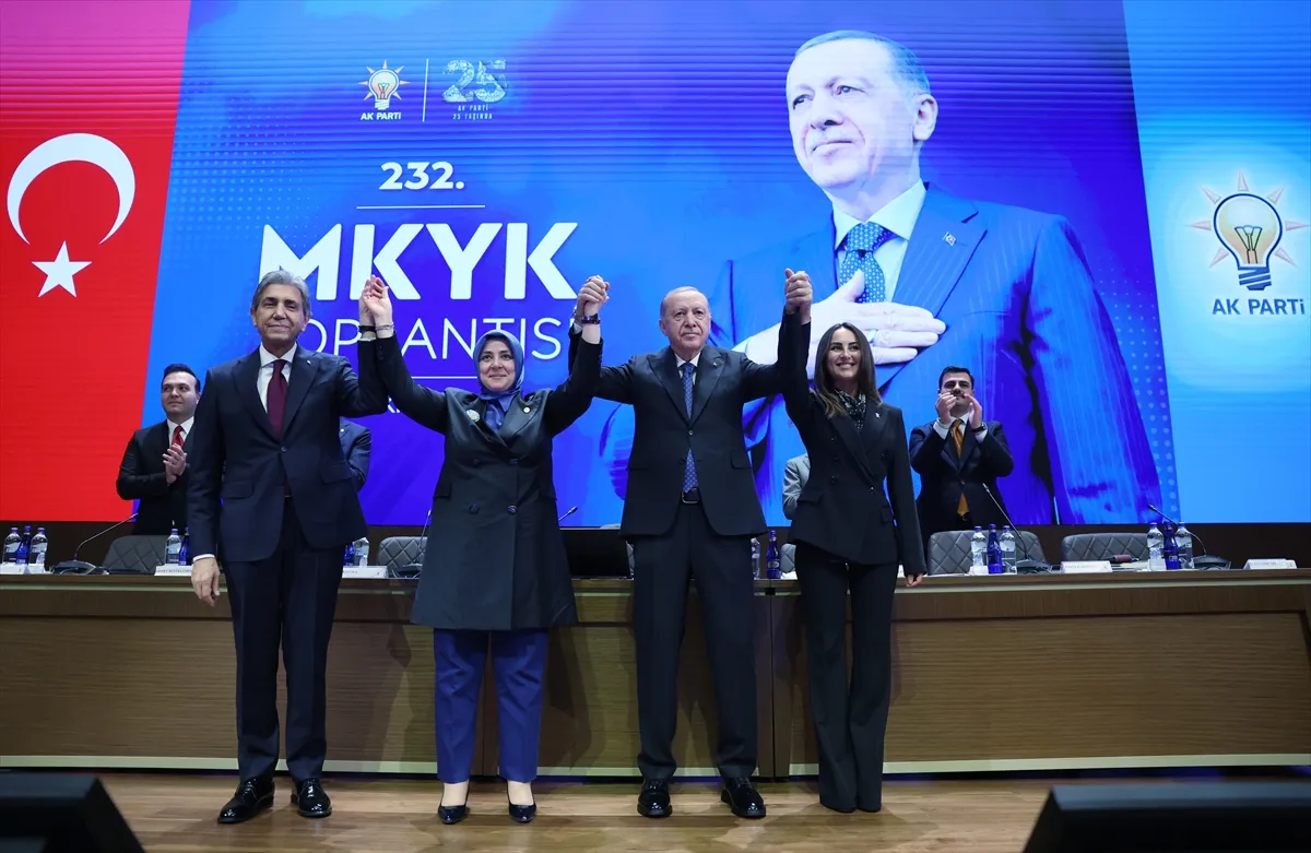 AK Parti MKYK toplantısı başladı AK Parti MKYK toplantısı başladı