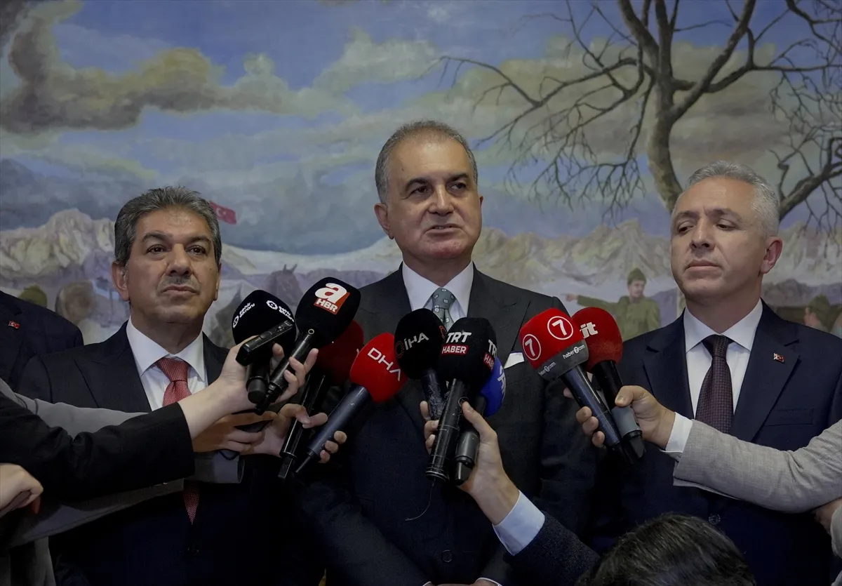 AK Parti Sözcüsü Çelik, İstanbul’da gündeme ilişkin açıklamalarda bulundu