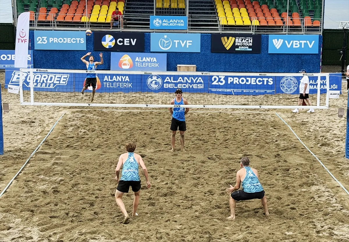 Alanya’da 5. VW Beach Pro Tour Futures Turnuvası başladı