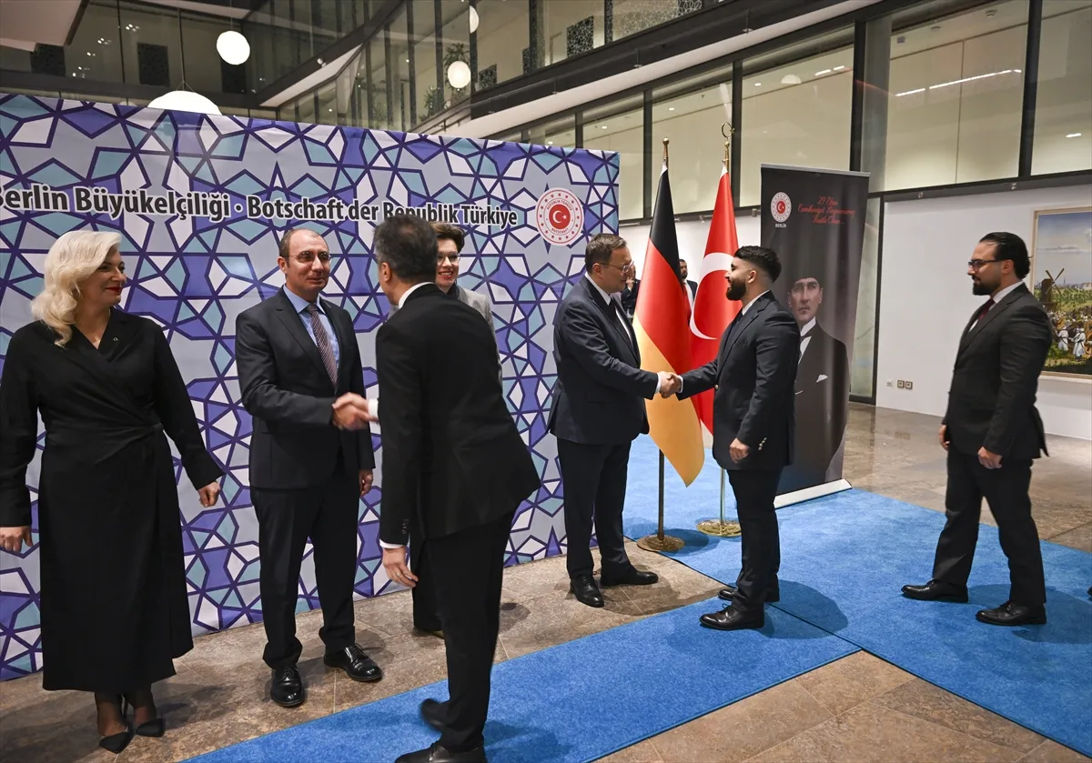 Berlin Büyükelçiliği’nde 29 Ekim Cumhuriyet Bayramı resepsiyonu
