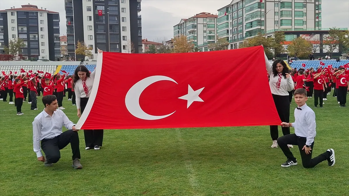 Ankara’nın Beypazarı’nda 29 Ekim Cumhuriyet Bayramı kutlandı