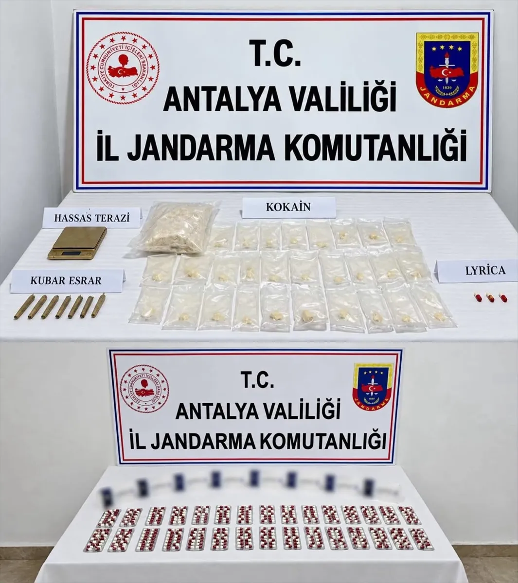 Antalya’da uyuşturucu operasyonunda zanlı tutuklandı Antalya’da uyuşturucu operasyonunda zanlı tutuklandı