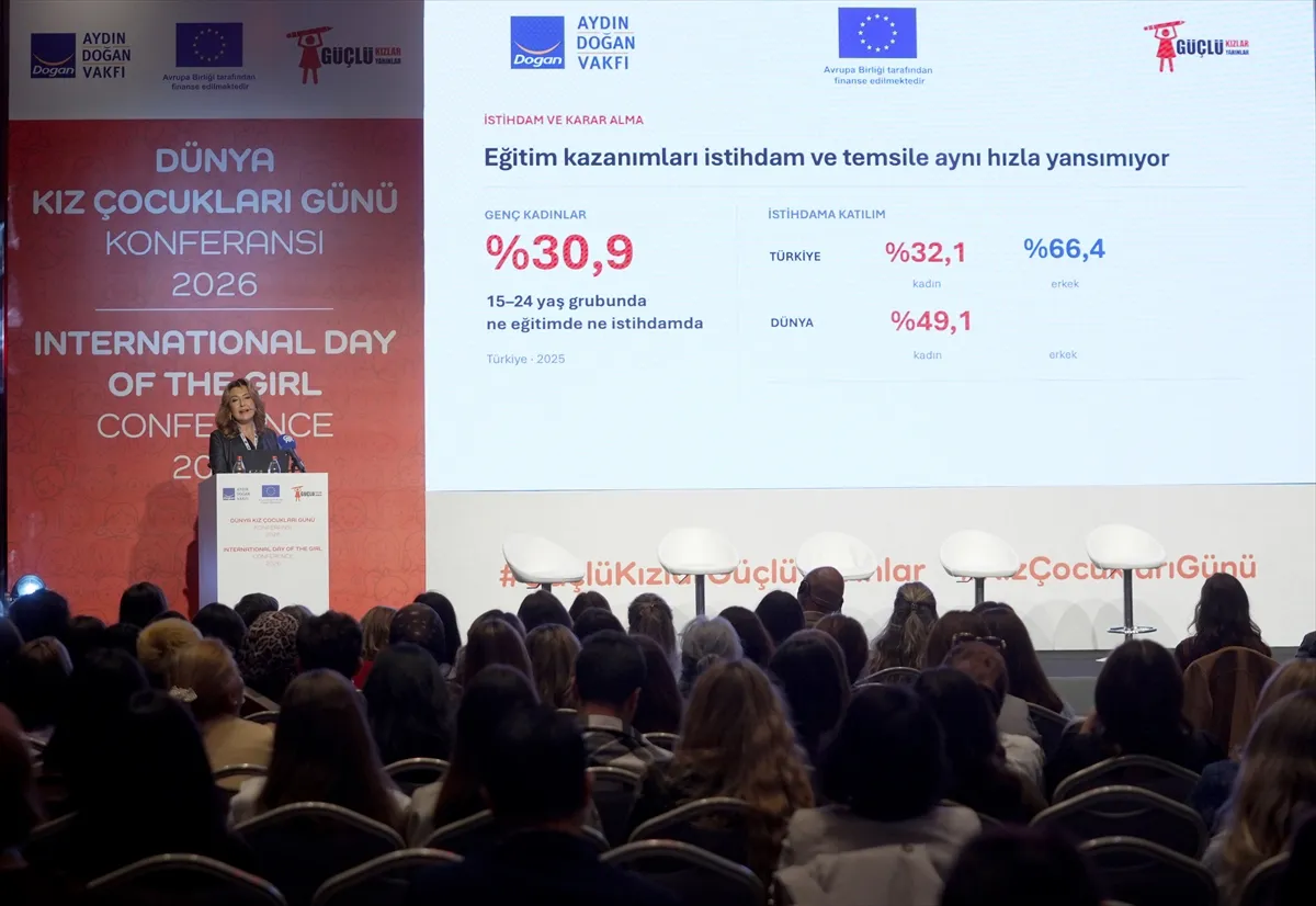 Aydın Doğan Vakfından Dünya Kız Çocukları Günü Konferansı Aydın Doğan Vakfından Dünya Kız Çocukları Günü Konferansı