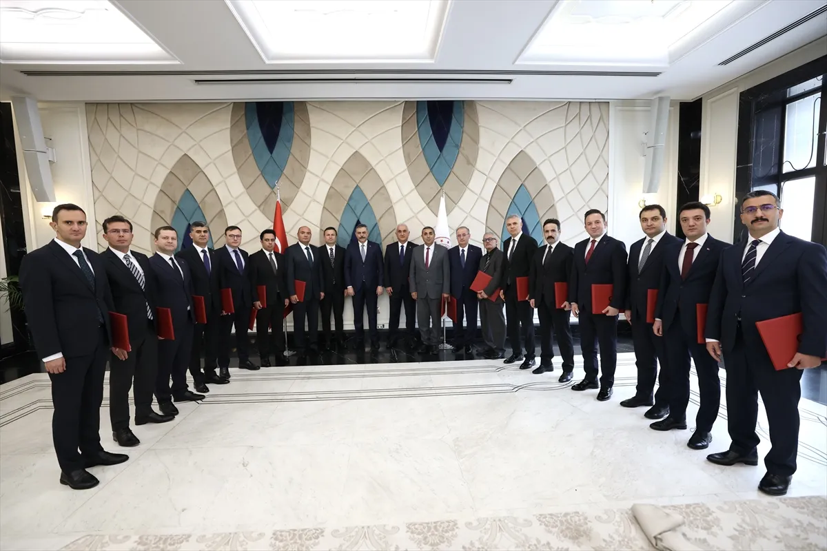 Bakan Çiftçi’den, SYDV değerlendirmelerinde başarı sağlayan mülki idare amirlerine belge