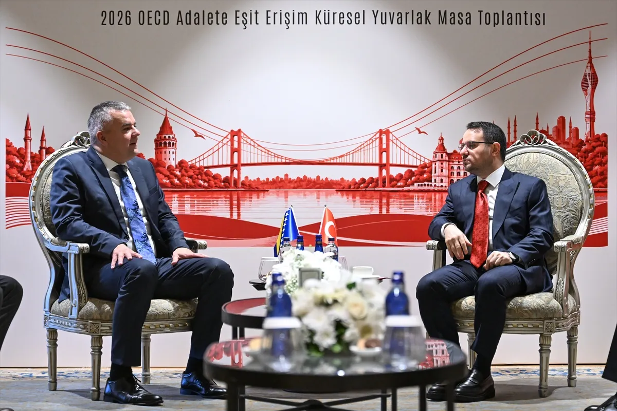Bakan Gürlek İstanbul’daki OECD Toplantısı kapsamında 4 ülkeden mevkidaşıyla görüştü 9. kare