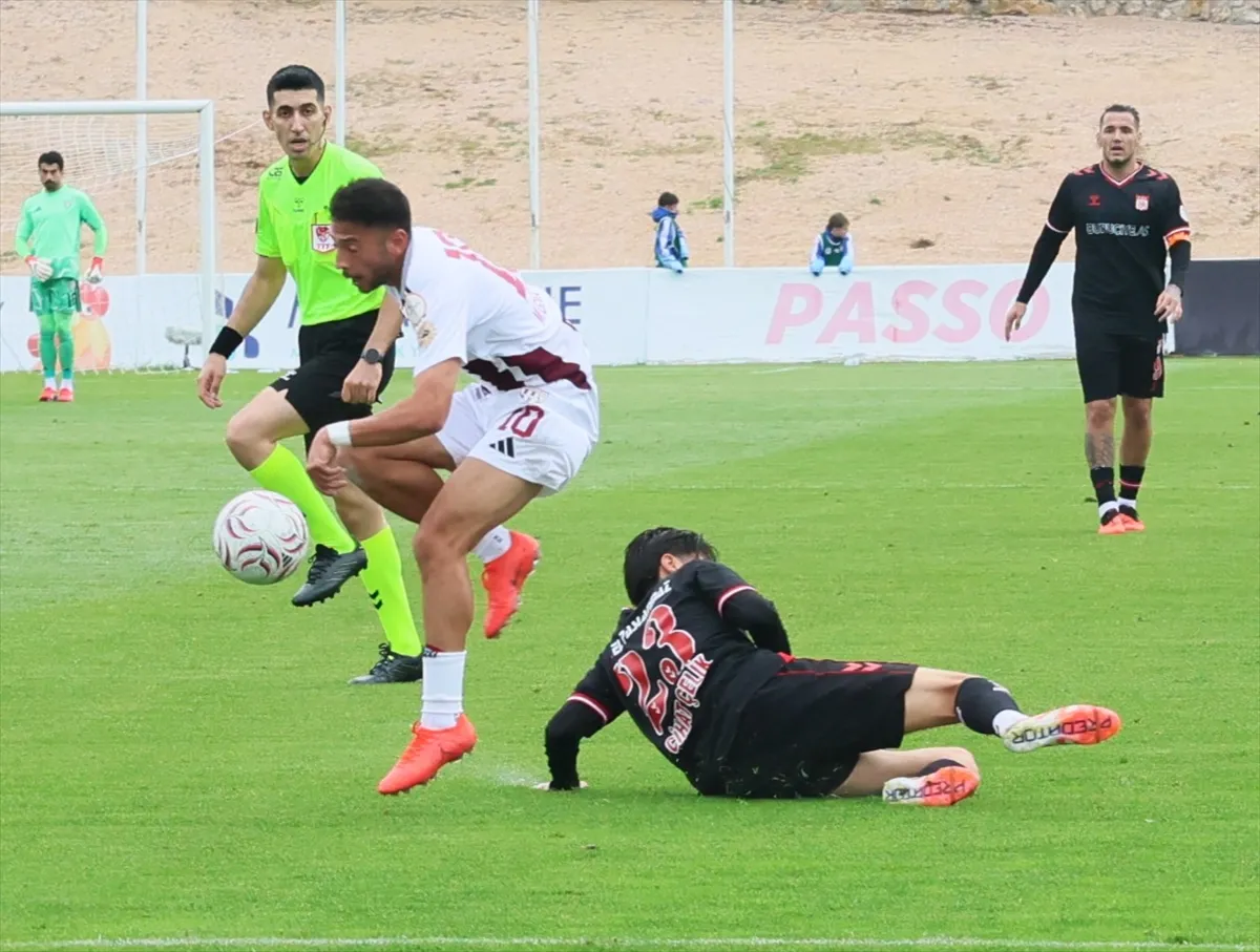 Bandırmaspor - Ekenler Beton Sivasspor maçından kare 6. kare