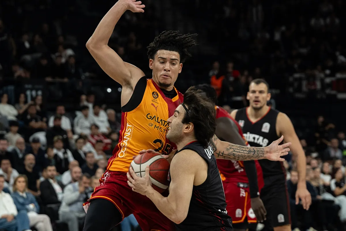 Beşiktaş - Galatasaray MCT Technic maçı Basketbol Süper Ligi’nde 2. kare