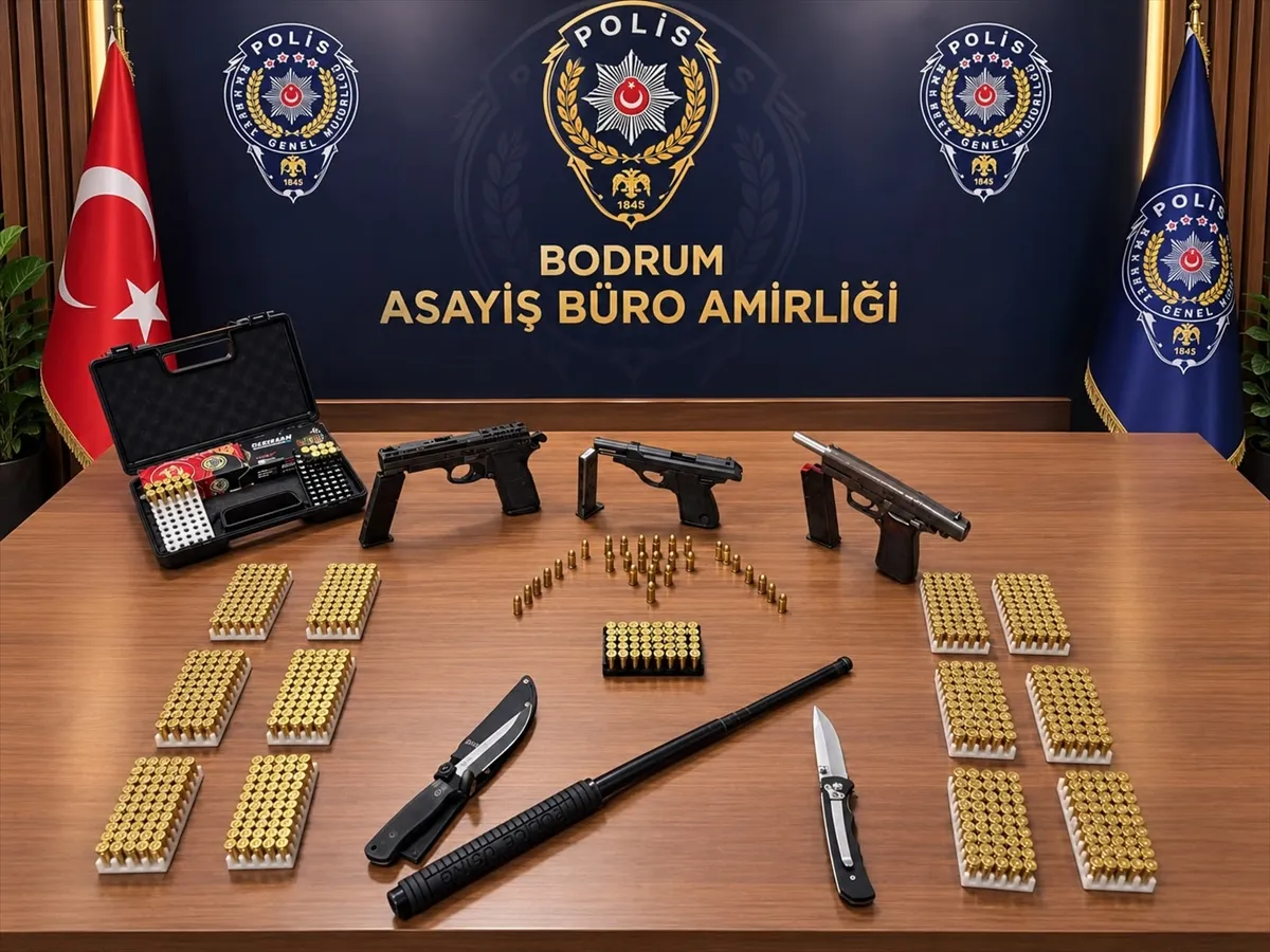 Bodrum’da araçtan ateş açılmasıyla ilgili 2 şüpheli yakalandı Bodrum’da araçtan ateş açılmasıyla ilgili 2 şüpheli yakalandı