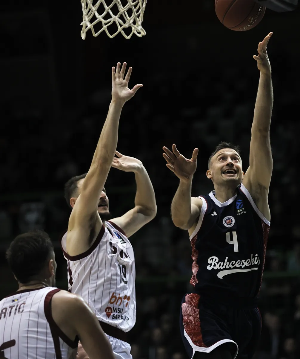 BH Telecom Sarajevo - Bahçeşehir Koleji EuroCup’ta karşılaştı 3. kare