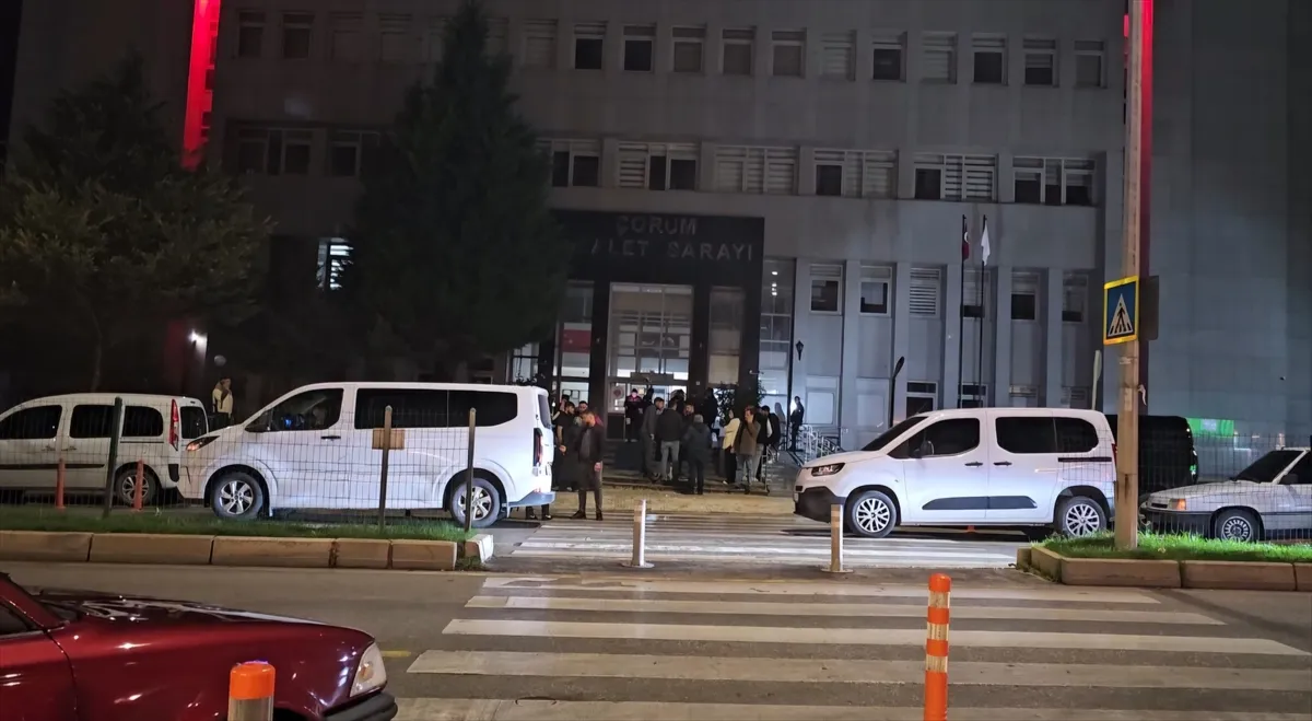 Çorum’da 1 ölümlü kavgada 8 şüpheliden 2’si tutuklandı