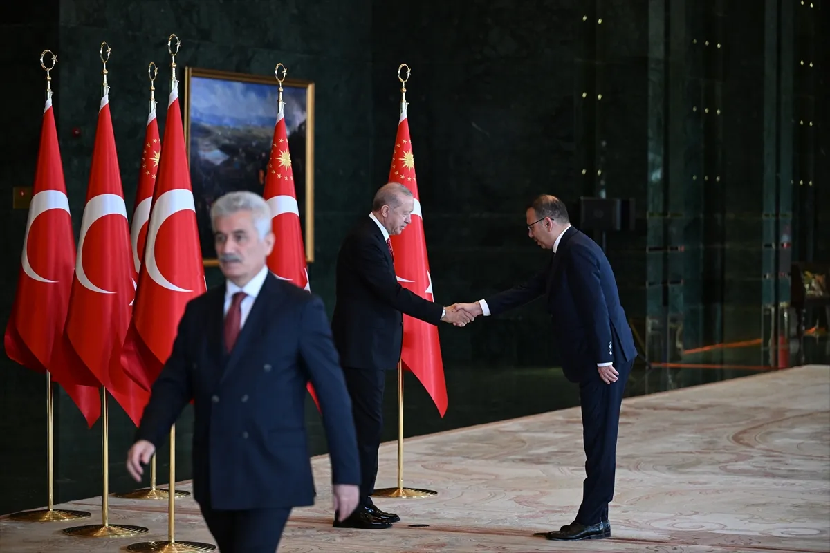Cumhurbaşkanı Erdoğan, 29 Ekim Cumhuriyet Bayramı tebriklerini kabul etti