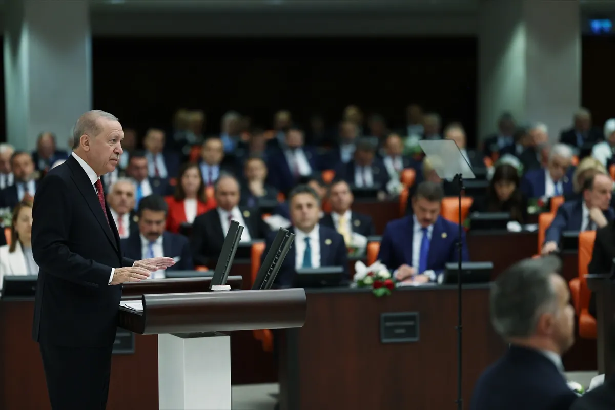 Cumhurbaşkanı Erdoğan, yeni yasama yılının açılışında konuştu: (1)