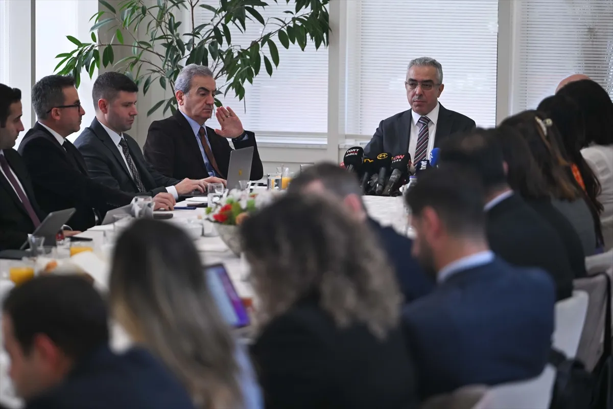 Cumhurbaşkanlığı Hukuk Politikaları Kurulu Başkanvekili Uçum, basın mensuplarıyla bir araya geldi
