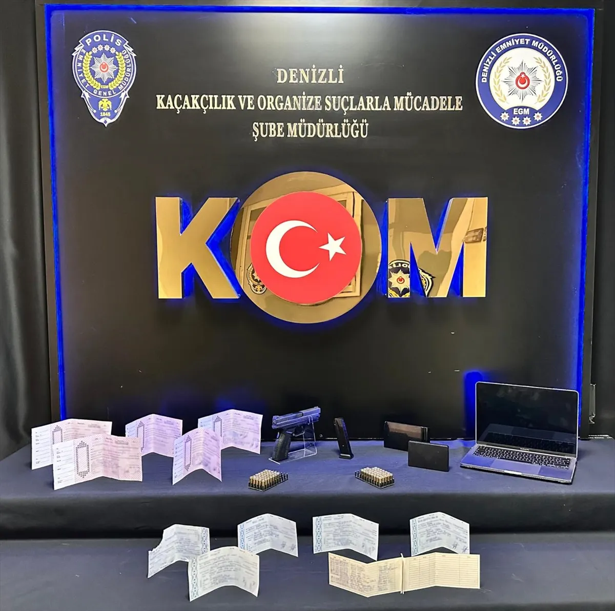Denizli’de tefecilik operasyonunda 3 şüpheli tutuklandı