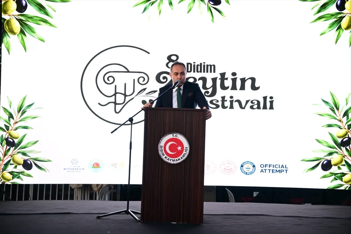 Didim 8. Zeytin Festivali başladı Didim 8. Zeytin Festivali başladı