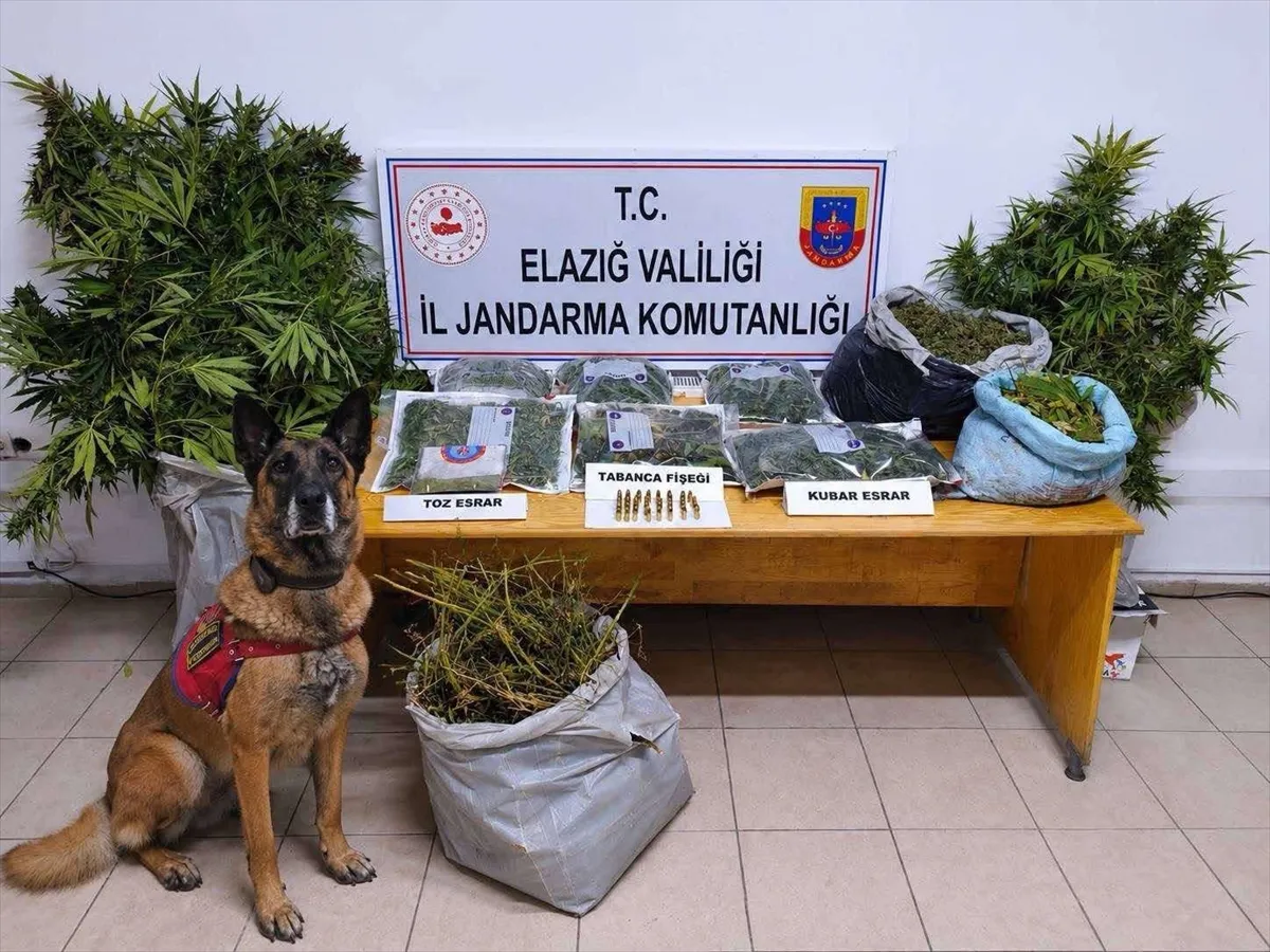 Elazığ’da uyuşturucu operasyonunda 3 şüpheli tutuklandı