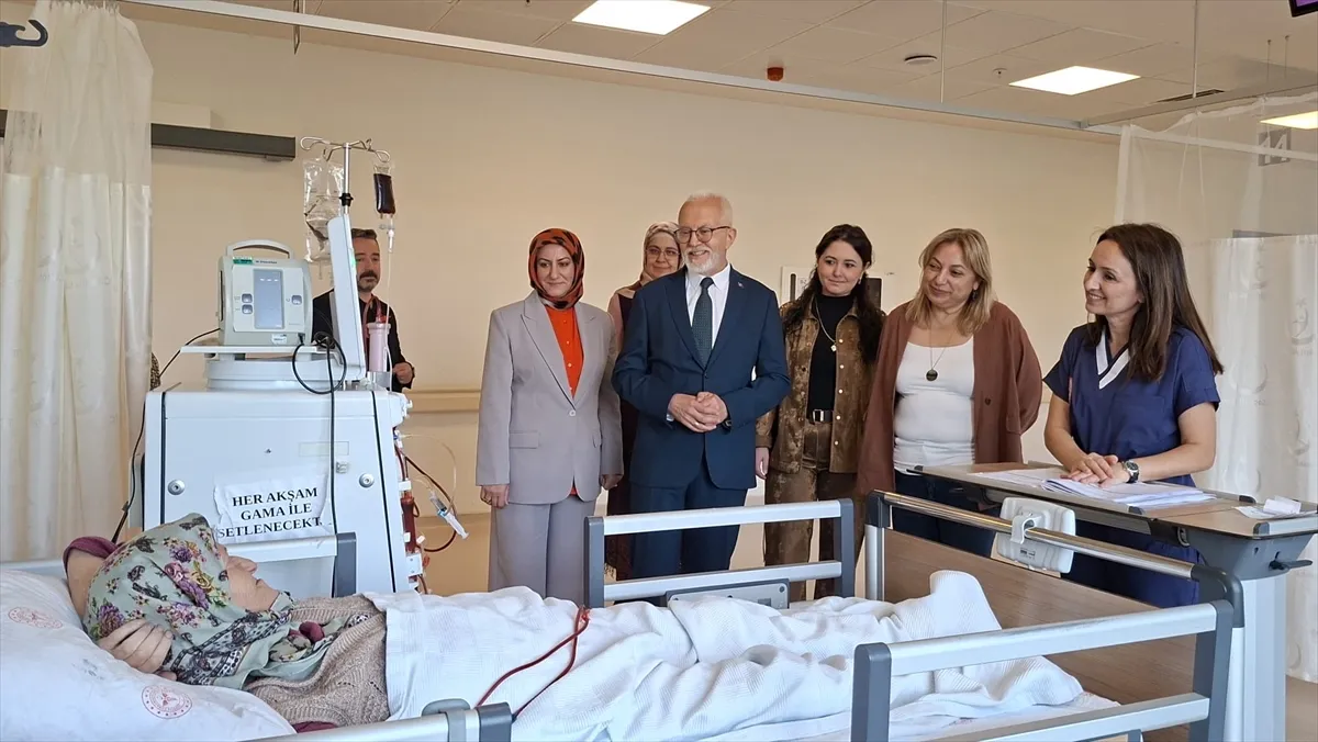 Eskişehir’de Hasta Hakları Günü kapsamında hastaneler ziyaret edildi