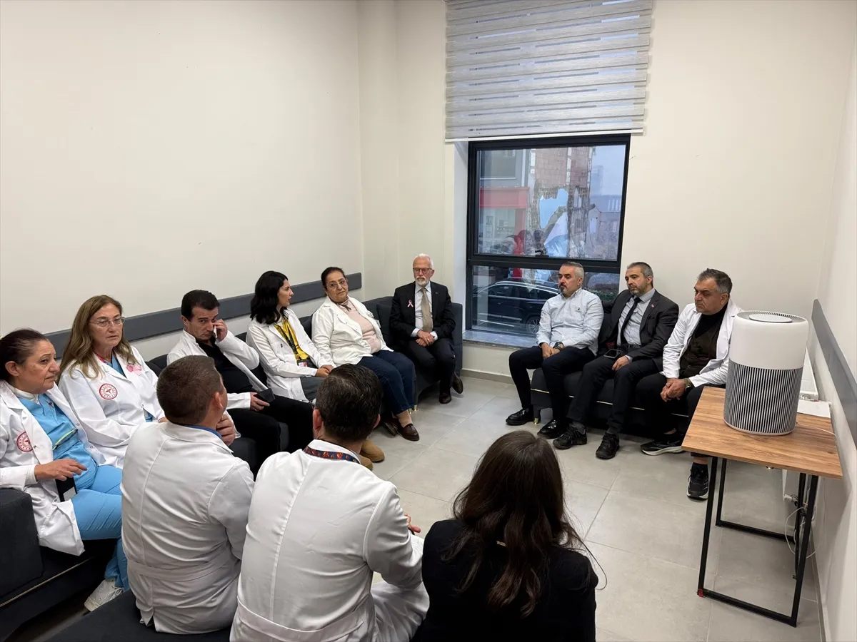 Eskişehir İl Sağlık Müdürü Bildirici’den aile sağlığı merkezine ziyaret