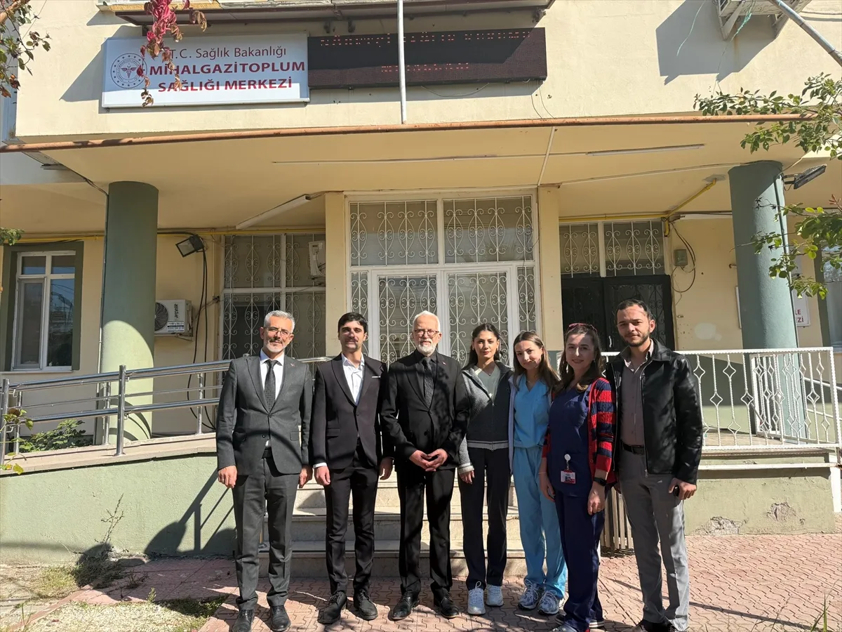 Eskişehir İl Sağlık Müdürü Bildirici Mihalgazi’deki sağlık kuruluşlarını ziyaret etti