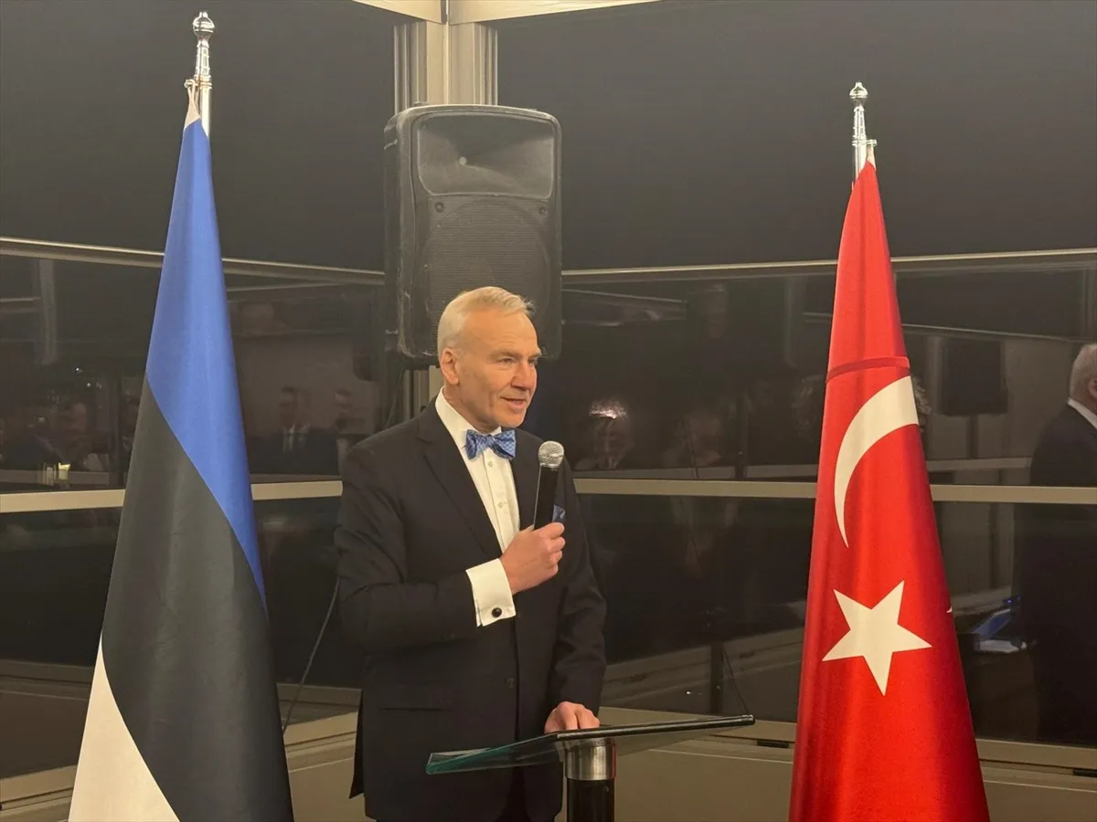 Estonya’nın bağımsızlığının 35. yılı Ankara’da kutlandı