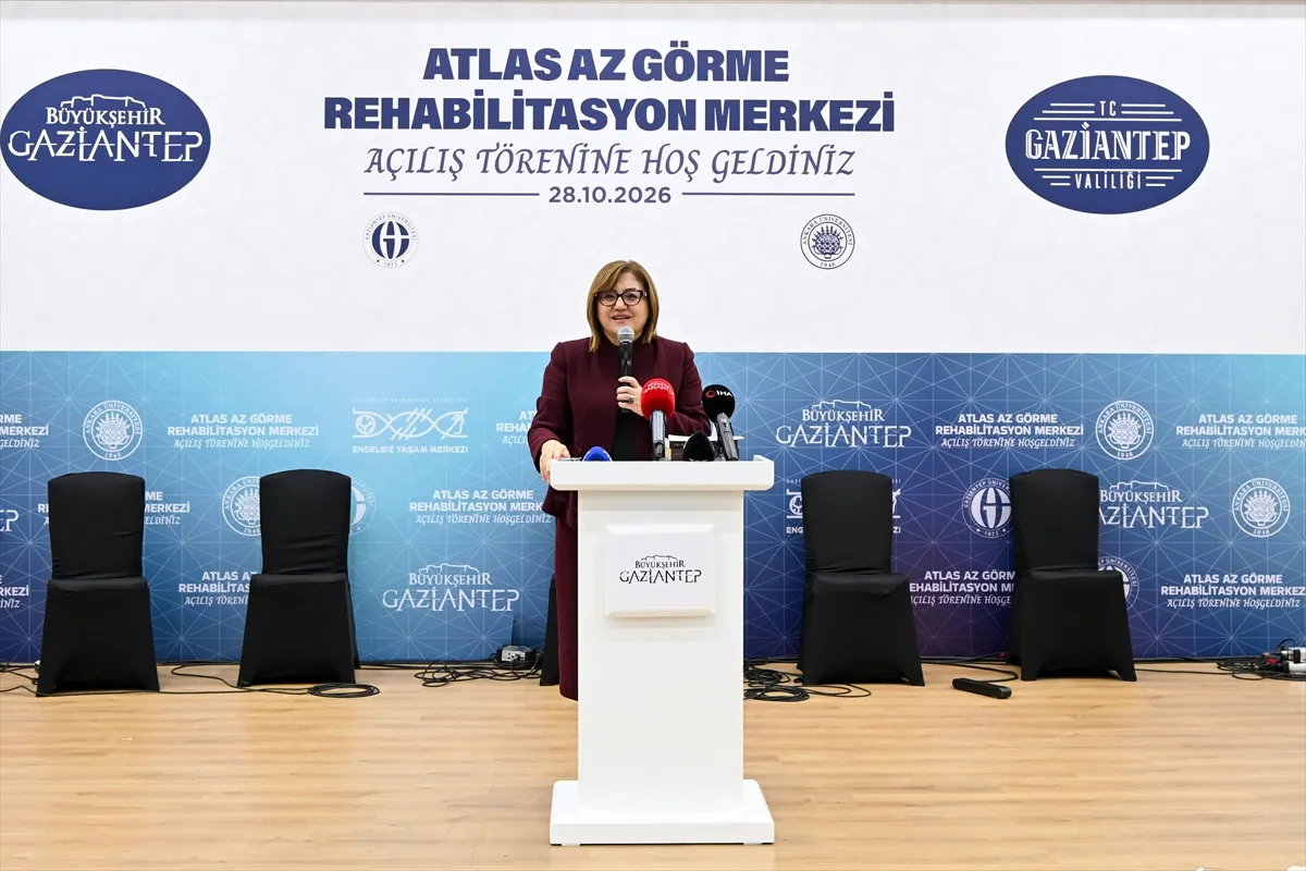 Gaziantep’te az gören bireyler için rehabilitasyon merkezi açıldı