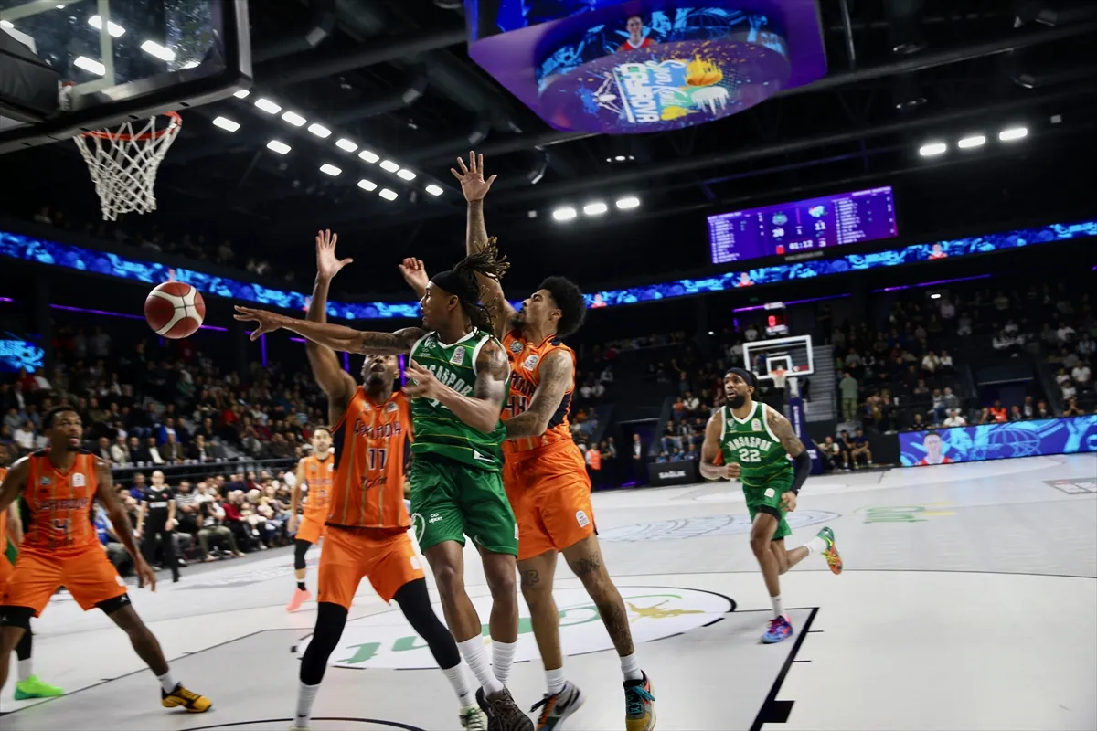 Glint Çayırova Belediyesi - Bursaspor Basketbol Maçı 4. kare