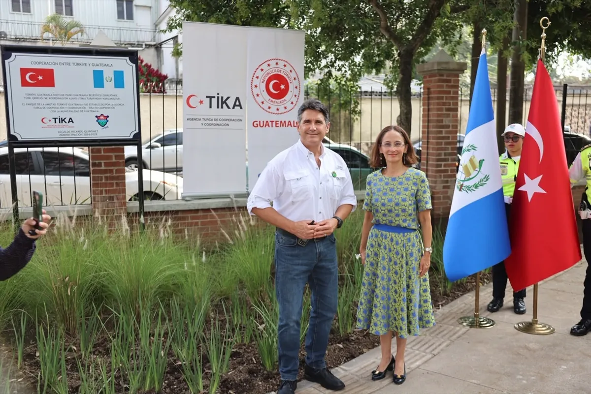 Guatemala’da Türkiye-Guatemala Dostluk Parkı açıldı