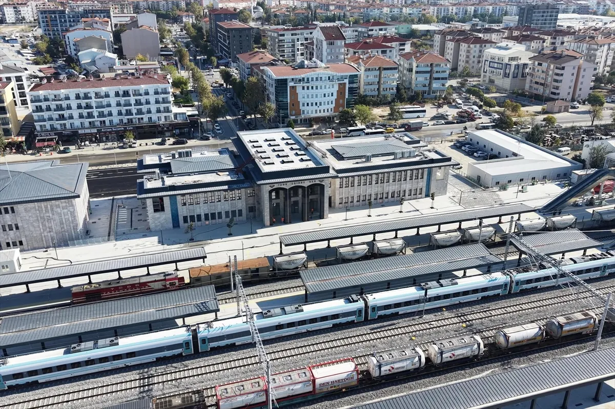 Halkalı-Kapıkule Hızlı Tren Hattı’nın Edirne Garı açılışa hazır Halkalı-Kapıkule Hızlı Tren Hattı’nın Edirne Garı açılışa hazır