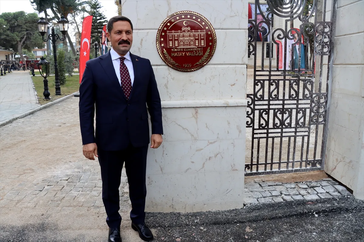 Hatay’da depremde hasar gören tarihi valilik binası yeniden hizmete açıldı Hatay’da depremde hasar gören tarihi valilik binası yeniden hizmete açıldı