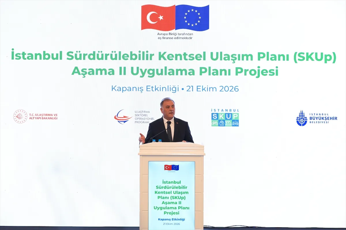 İBB’nin Sürdürülebilir Kentsel Ulaşım Planı Projesi’nin kapanış etkinliği yapıldı İBB’nin Sürdürülebilir Kentsel Ulaşım Planı Projesi’nin kapanış etkinliği yapıldı