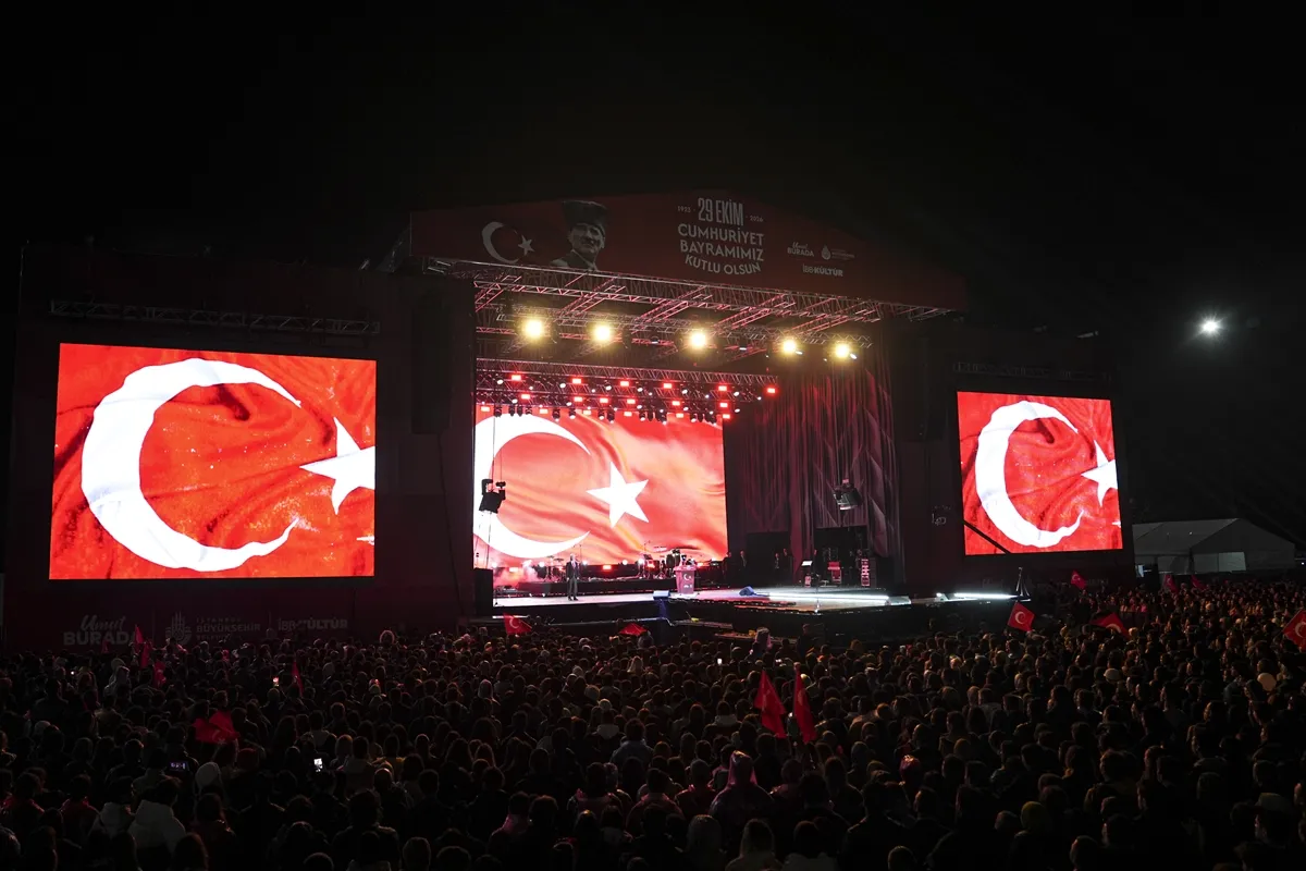 İstanbul’da 29 Ekim Cumhuriyet Bayramı Yenikapı’da kutlandı İstanbul’da 29 Ekim Cumhuriyet Bayramı Yenikapı’da kutlandı