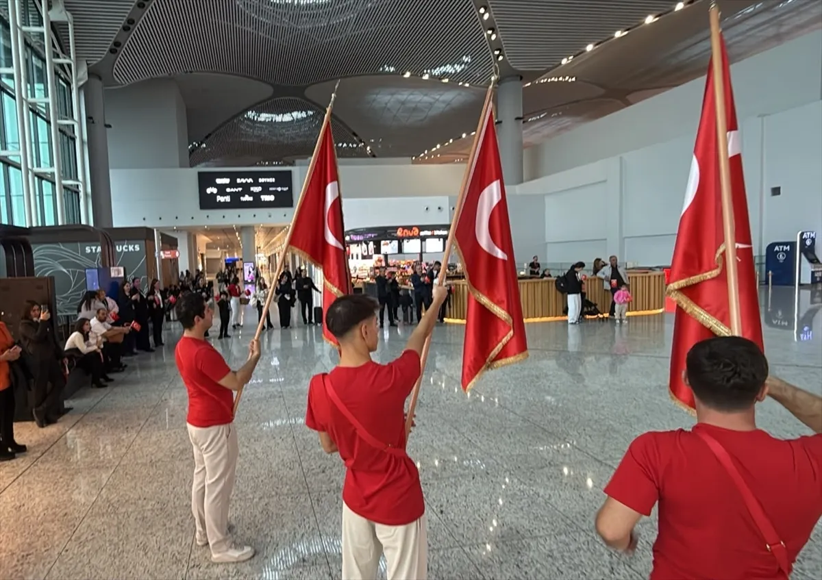 İstanbul Havalimanı’nda Cumhuriyet’in 103. yılı kutlanıyor