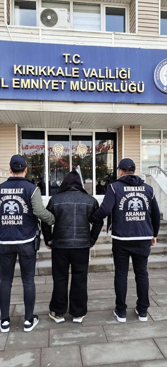 Kırıkkale’de firari hükümlü yakalandı Kırıkkale’de firari hükümlü yakalandı