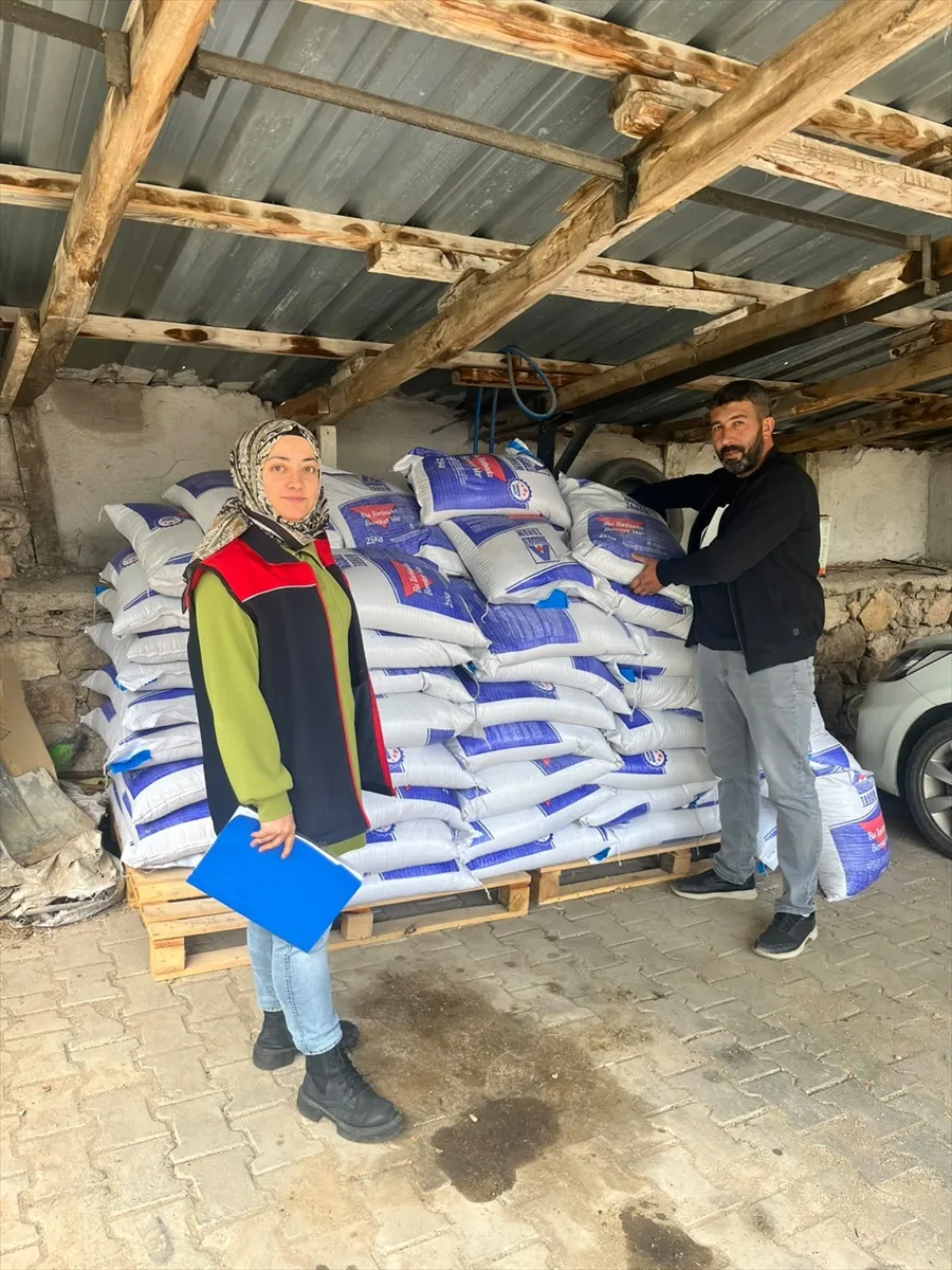 Kırıkkale’de üreticilere yeşil mercimek tohumu dağıtıldı