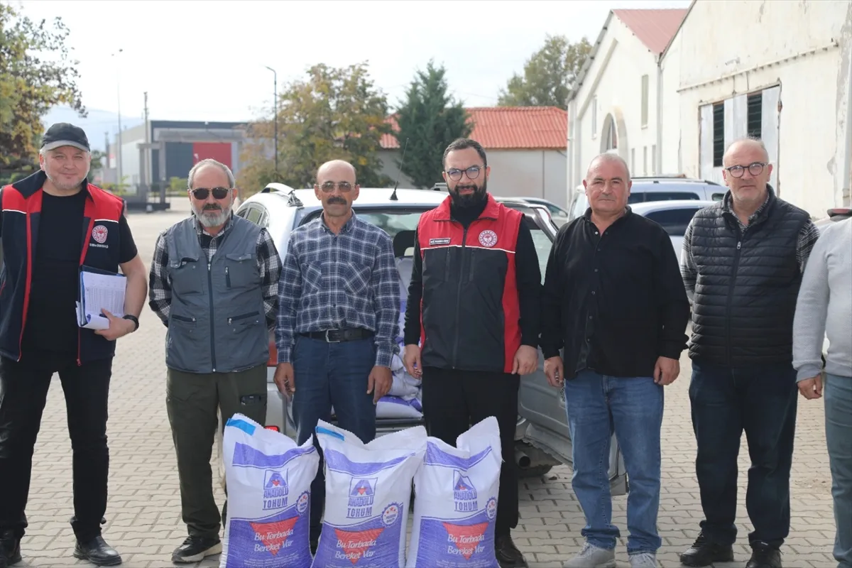 Kırıkkale’de 27 üreticiye 9 bin 650 kilo mercimek tohumu dağıtıldı