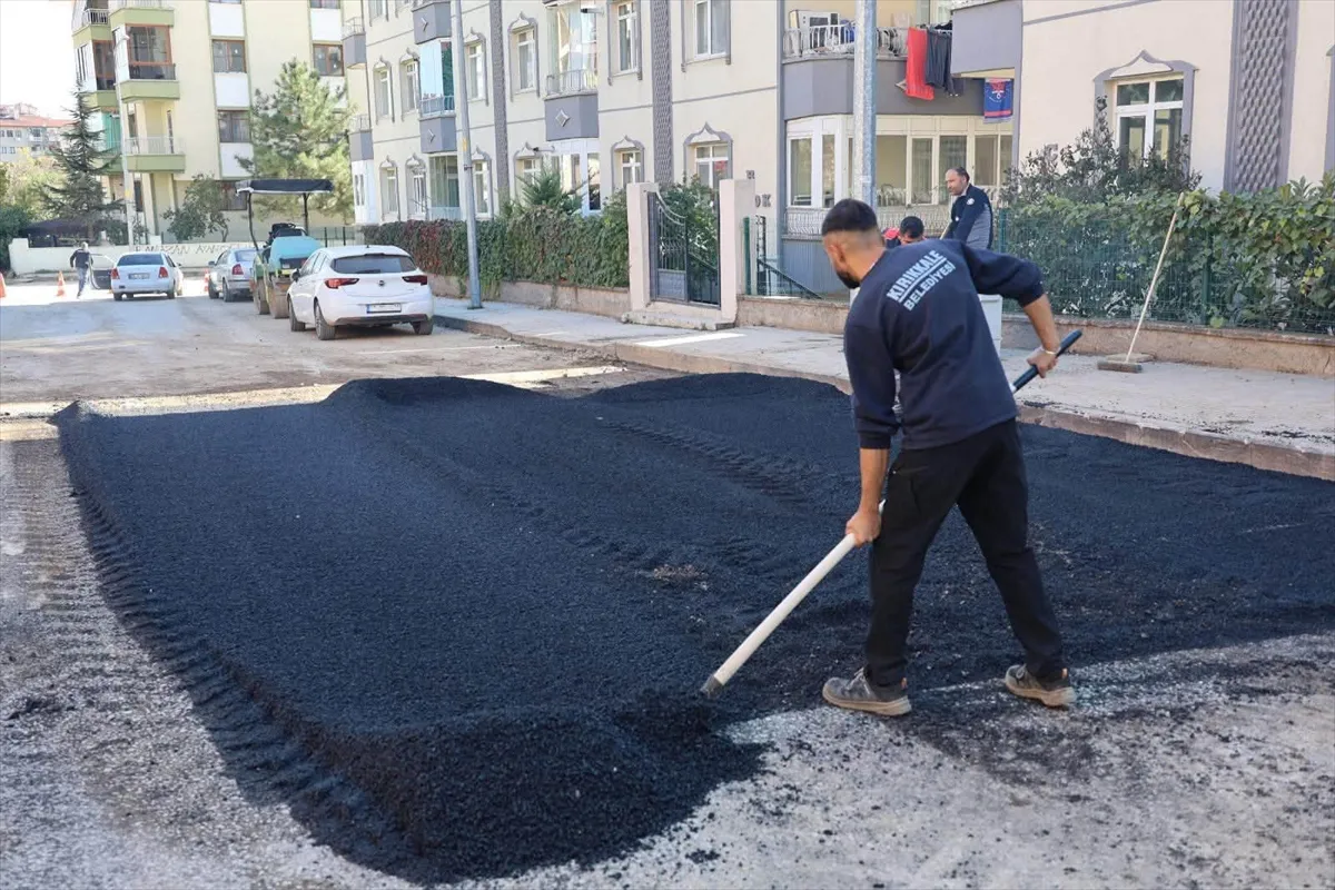 Kırıkkale’de yol çalışmaları sürüyor