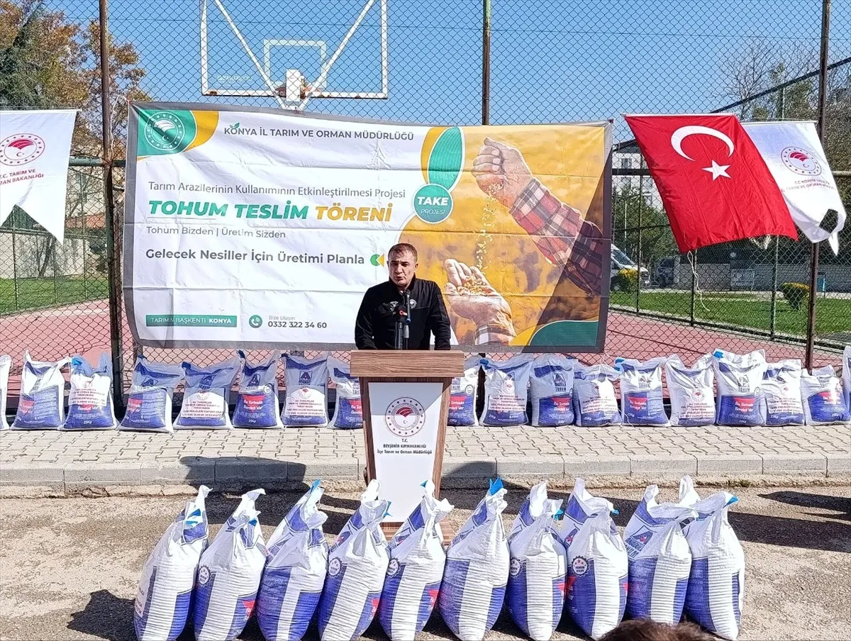 Konya Beyşehir’de mercimek çiftçisine 30 ton tohum desteği Konya Beyşehir’de mercimek çiftçisine 30 ton tohum desteği