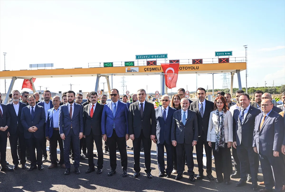Mersin’de Çeşmeli-Taşucu Otoyolu’nun yapımı tamamlanan Kızkalesi kesimi trafiğe açıldı 3. kare