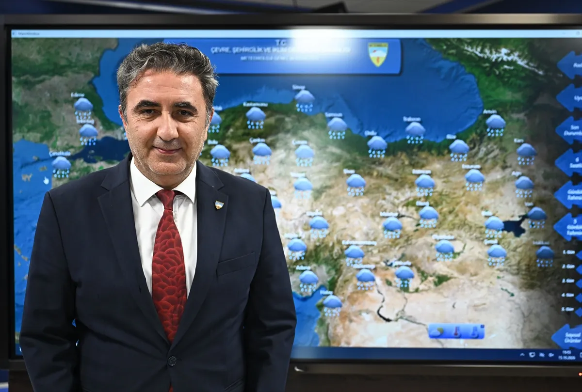 Meteoroloji Genel Müdür Yardımcısı Yağan, İstanbul’daki yağışlara ilişkin konuştu
