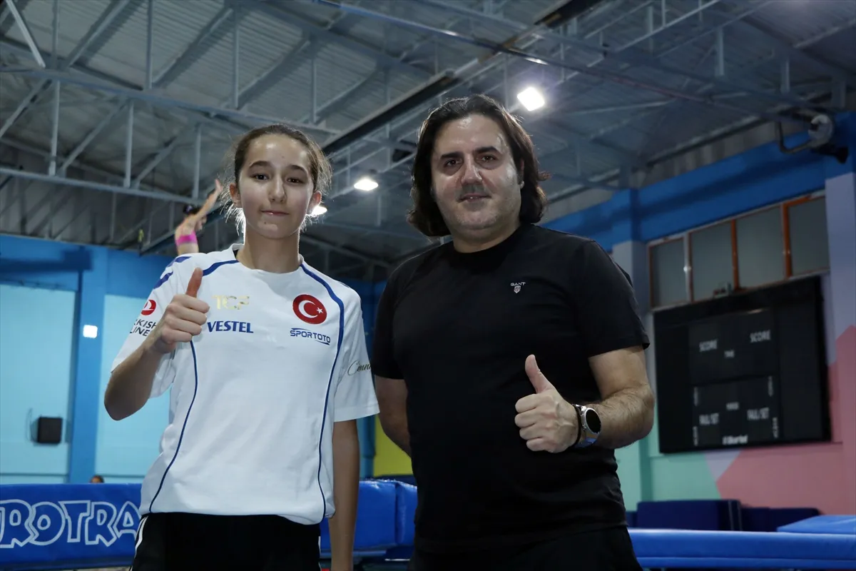 Milli cimnastikçi Fatma Rana Gökçe’nin yeni hedefi dünya şampiyonasında madalya Milli cimnastikçi Fatma Rana Gökçe’nin yeni hedefi dünya şampiyonasında madalya