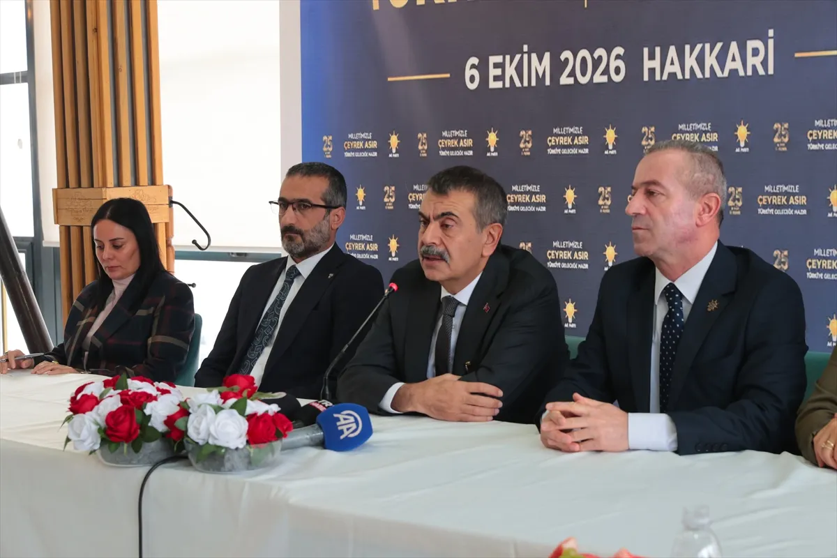 Milli Eğitim Bakanı Tekin, Hakkari’de Terörsüz Türkiye konulu programda konuştu Milli Eğitim Bakanı Tekin, Hakkari’de Terörsüz Türkiye konulu programda konuştu
