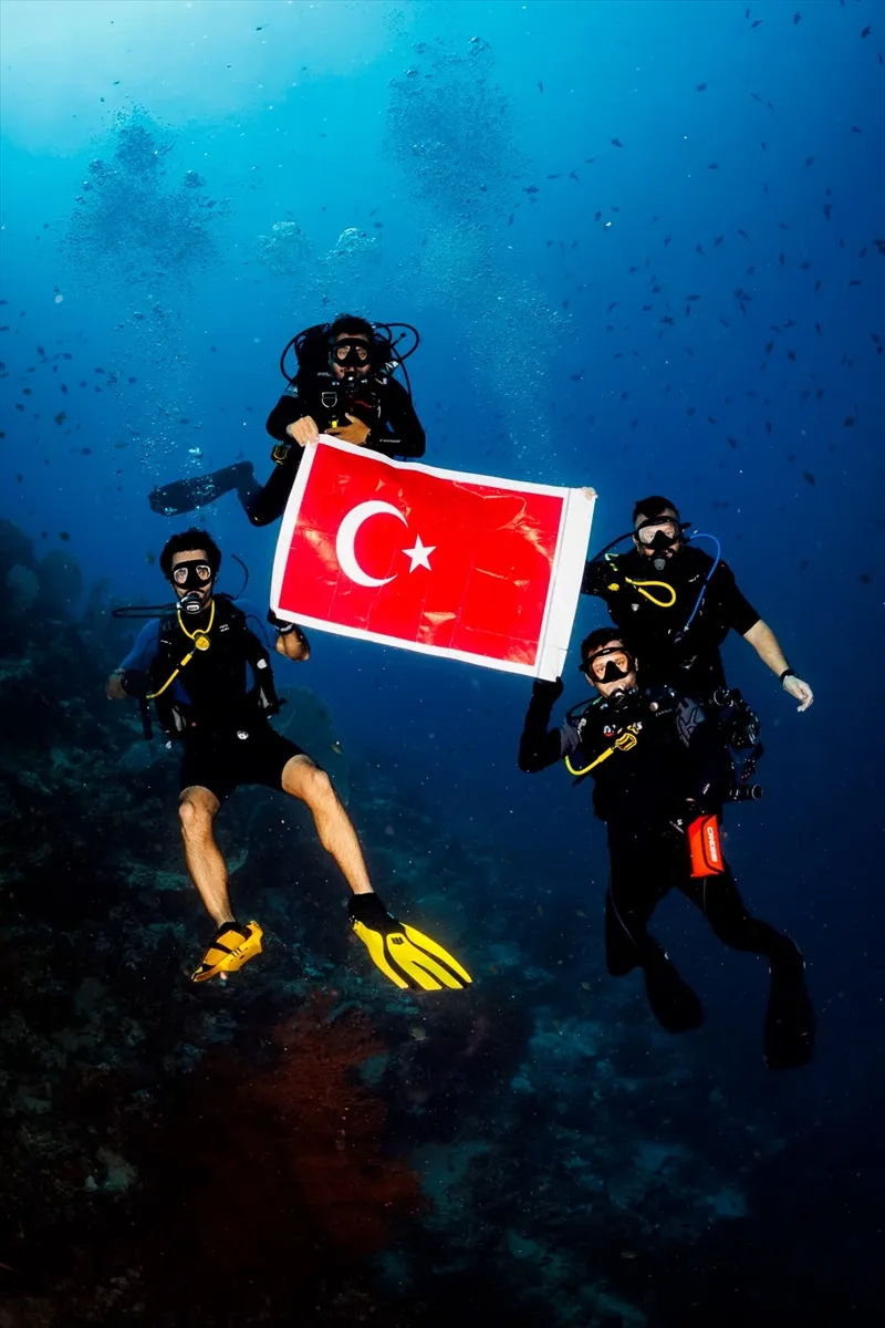 Milli Sualtı Görüntüleme Takımı Endonezya’da 2 şampiyon oldu