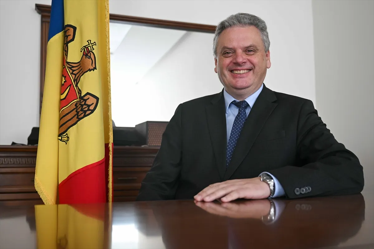 Moldova’nın Ankara Büyükelçisi Serebrian’dan Ankara-Kişinev ilişkilerine övgü Moldova’nın Ankara Büyükelçisi Serebrian’dan Ankara-Kişinev ilişkilerine övgü