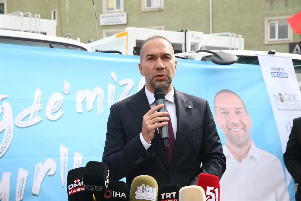 Niğde Belediyesi filosuna 90 milyon liralık 20 araç kattı