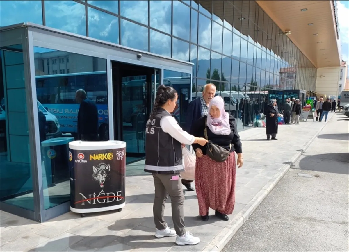 Niğde’de uyuşturucu kullanımını önlemeye yönelik bilgilendirme yapıldı