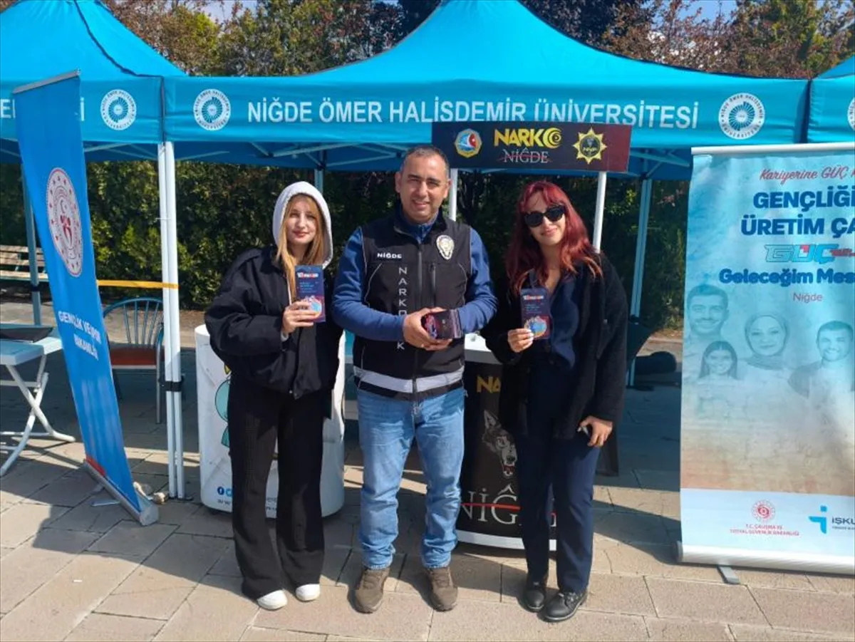 Niğde’de uyuşturucu kullanımını önlemeye yönelik bilgilendirme yapıldı